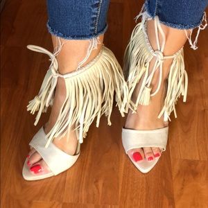 Zara fringe shoes